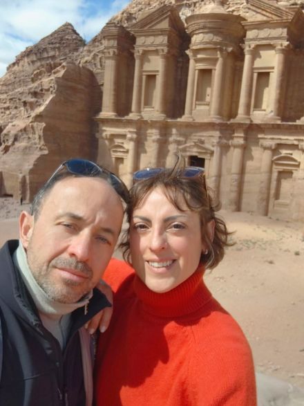 Luca y Valeria Banaras